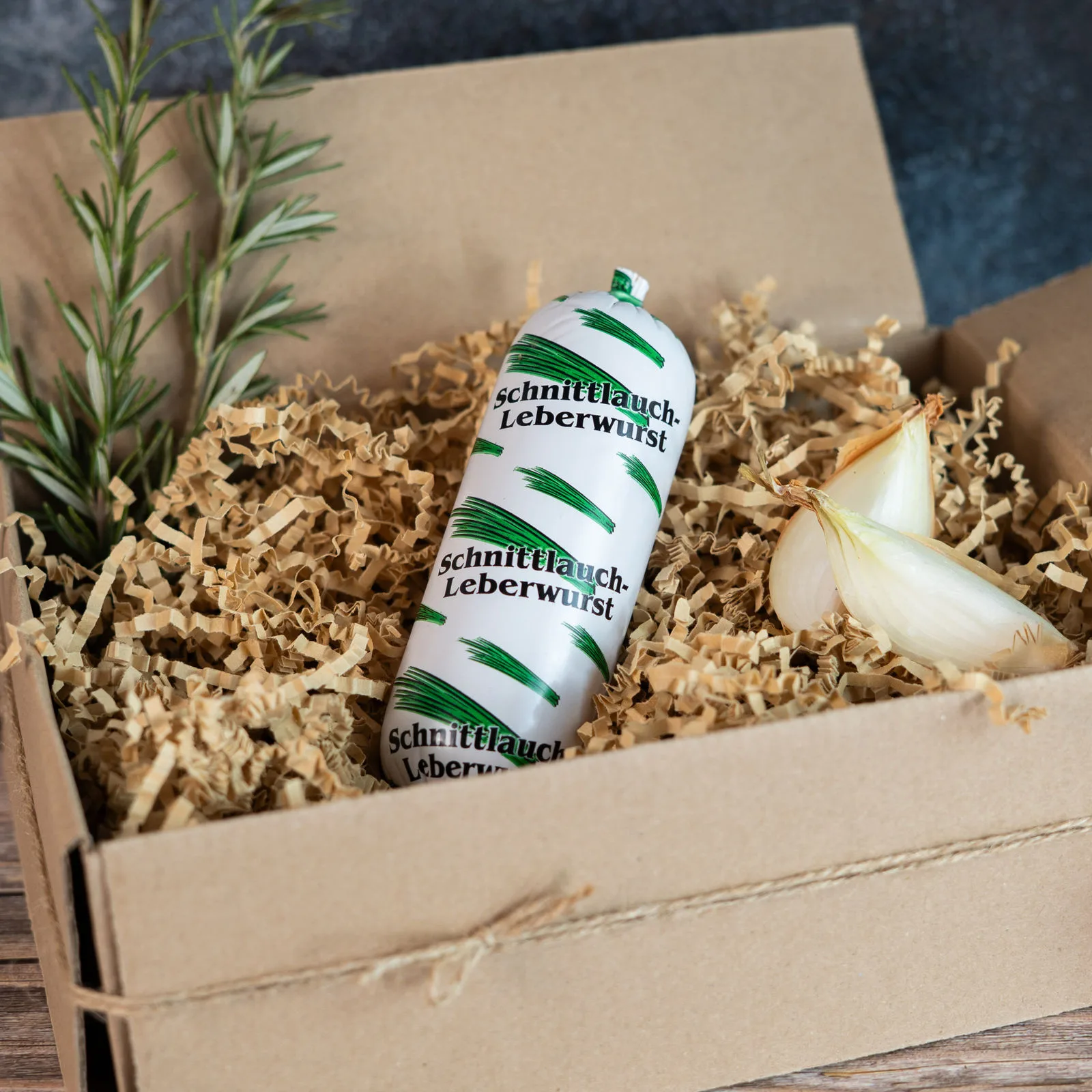 Auf MLF-Shop.de können Sie Ihre Schnittlauch Leberwurst günstig und schnell online kaufen.